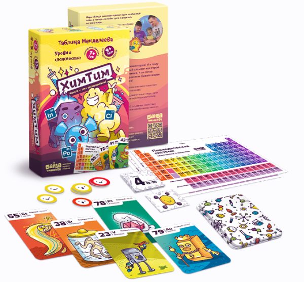 Настольная игра ХимТим [Банда умников]