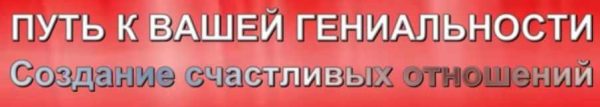 Путь к вашей гениальности. Создание счастливых отношений (Снежана Сай)